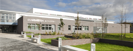 The new Dumbarton Academy building